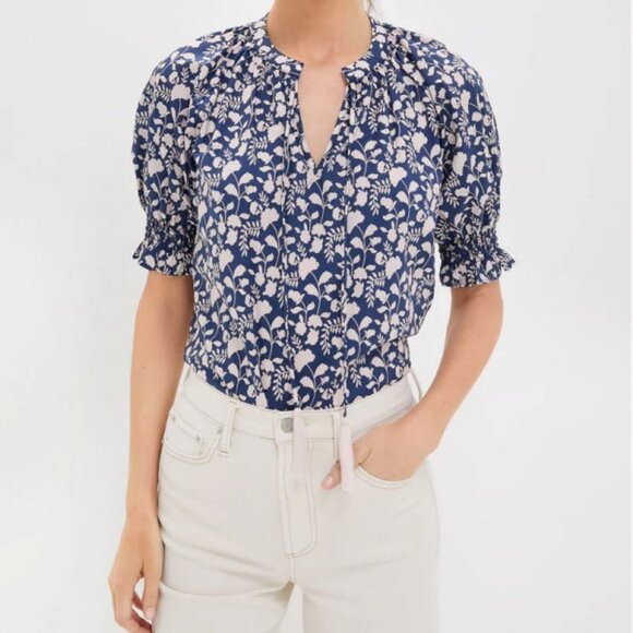 Hyacinth House Tops - Tuckernuck Hyacinth House Colleen Blouse Top Size S Peasant Cottagecore Boho EUC